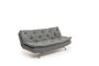 Atelier Del Sofa Rivo - Sofá-Cama de 3 Plazas Gris Claro